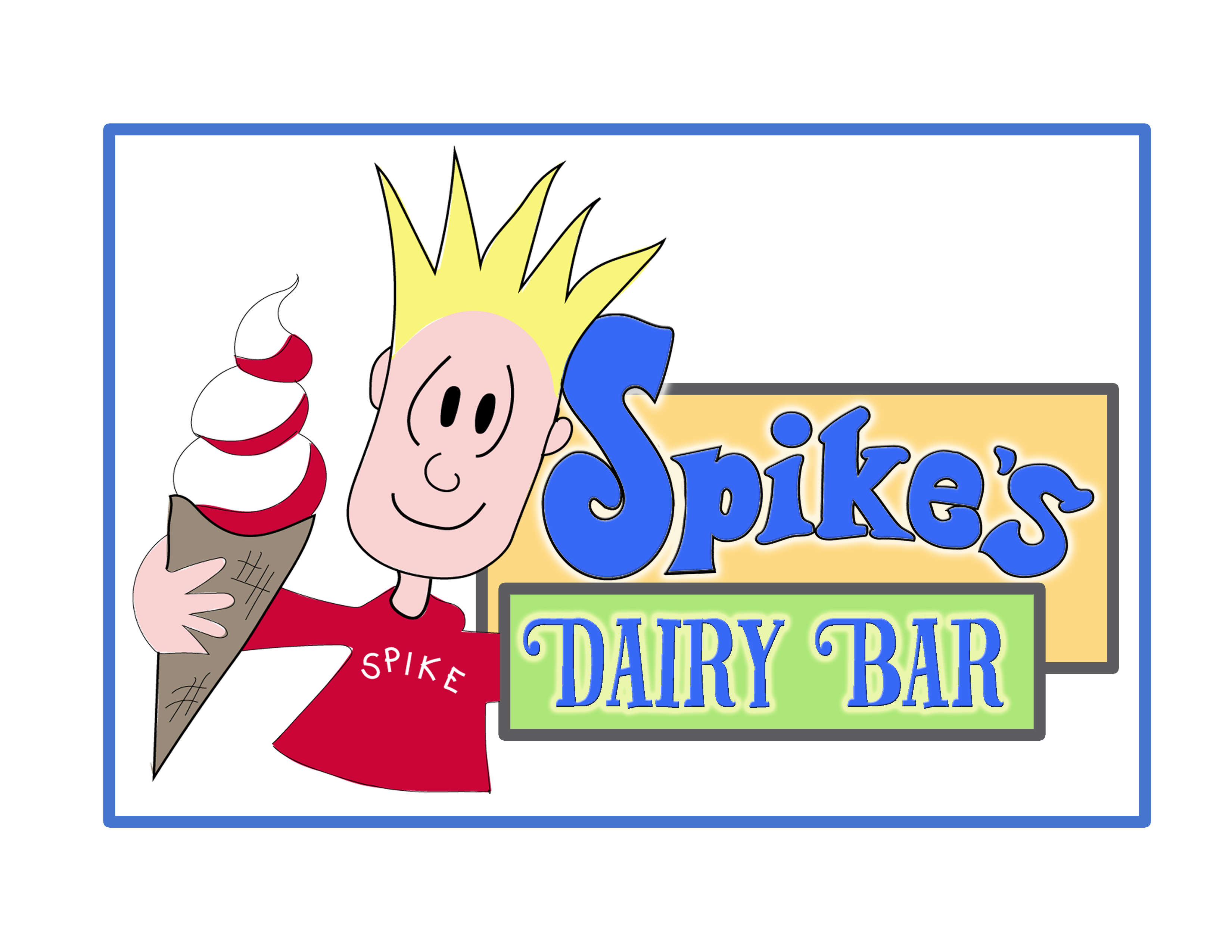 Spike's Dairy Bar Logo'